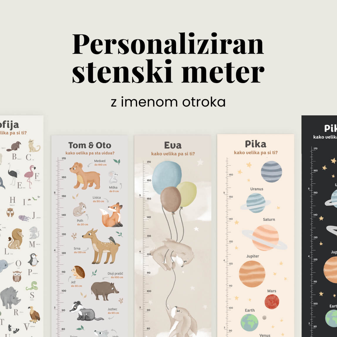 Personalizirani stenski meter