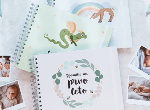 Popolno darilo za baby shower: Dojenčkov album spominov