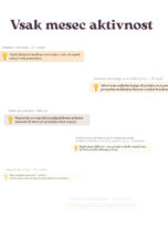 vsak mesec aktivnost z otroci