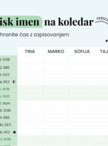 tisk imen