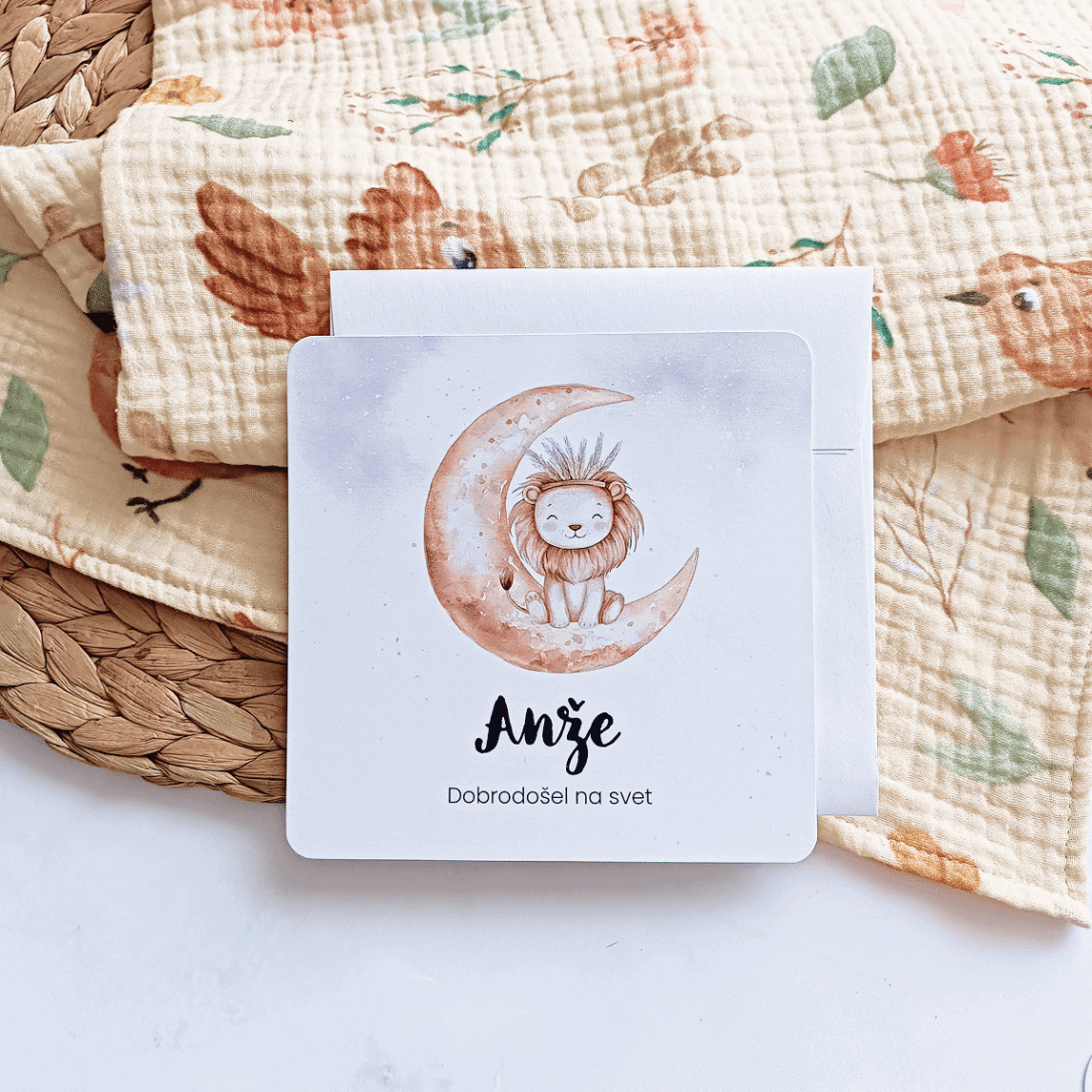 Čestitke ob rojstvu - Levček