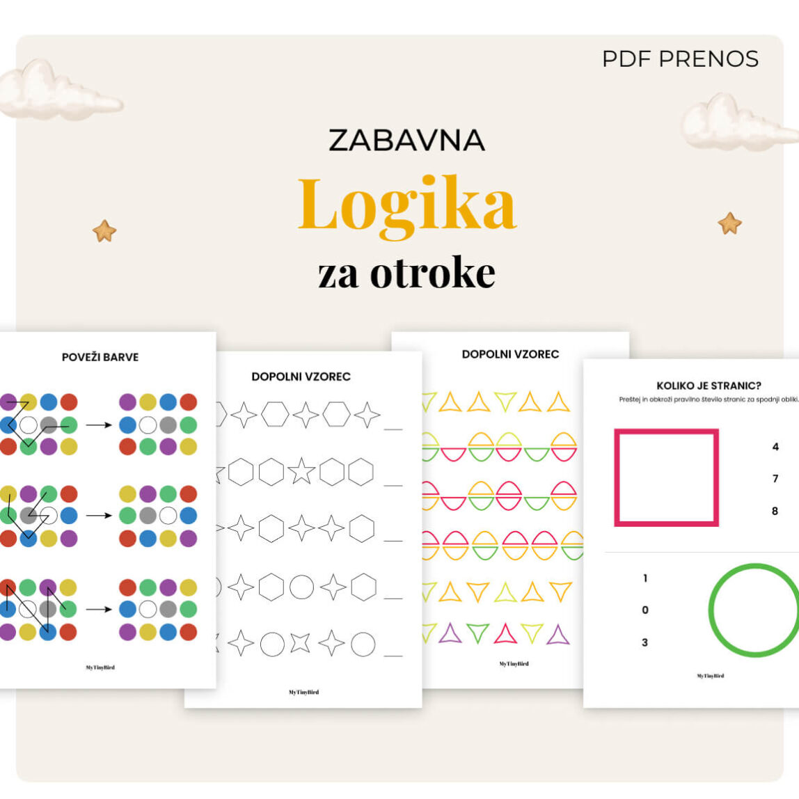 Logika za otroke - PDF natisni sam