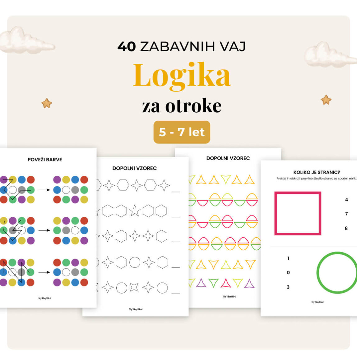 Logika za otroke - PDF natisni sam